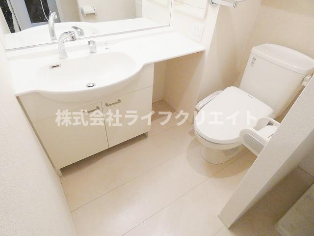 セジュール日野本町の洗面所