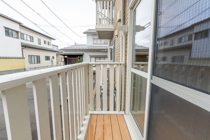 グランモア愛宕Ⅱのバルコニー
