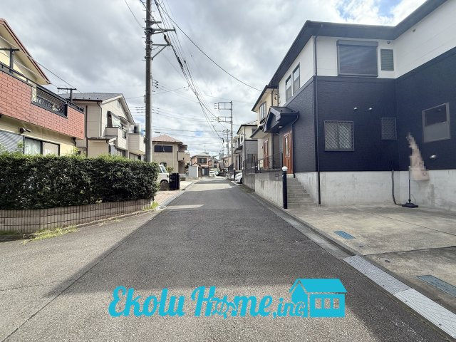 中古戸建て　八王子市石川町の前面道路含む現地写真|2026年9月撮影