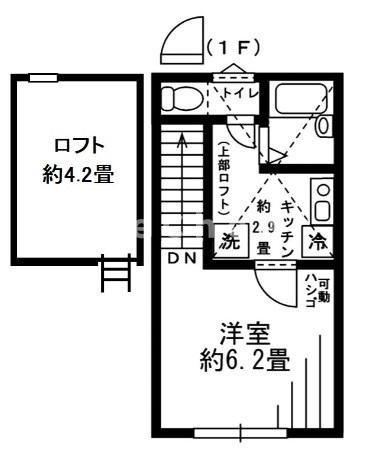 CASA北赤羽の間取り