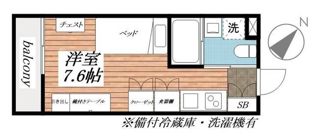 Ｌｉｇｅｒｅ南行徳Ｅａｓｔの間取り