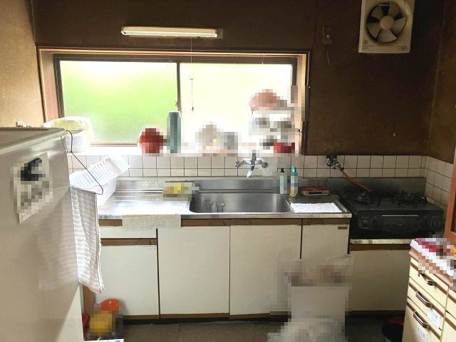 百合地　中古戸建　5Kのキッチン