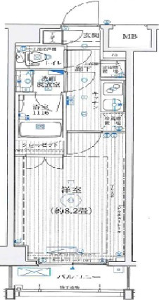 リライア東武練馬の間取り|間取りです。