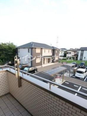 プロテージハウスAのバルコニー