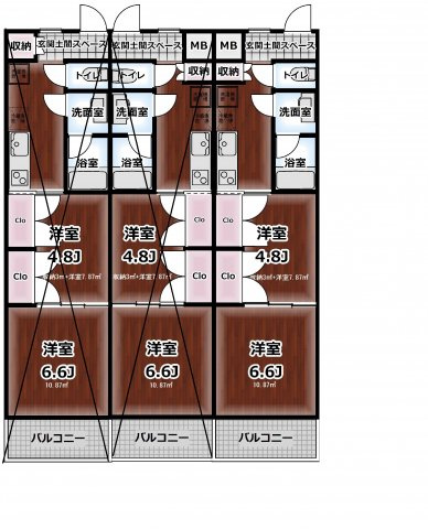 【間取り】 | KYハウスⅢ