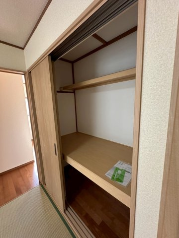 第一みつる荘の収納|大きなスペースがあり、収納には困りません