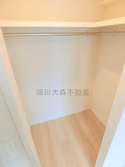 デュオフラッツ大森Eastの収納|洋室収納　ウォークインクローゼット