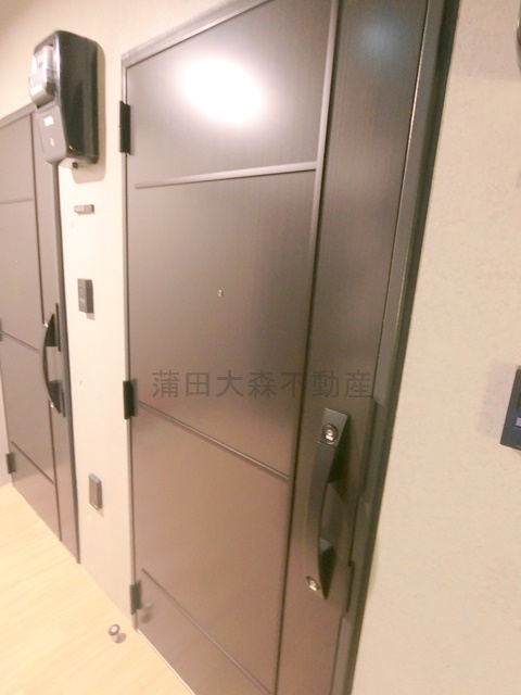 COCOCUBE武蔵新田の玄関