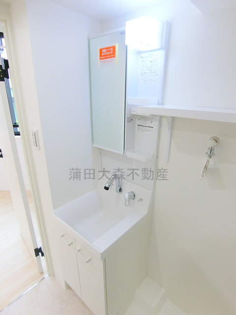 COCOCUBE武蔵新田の洗面所