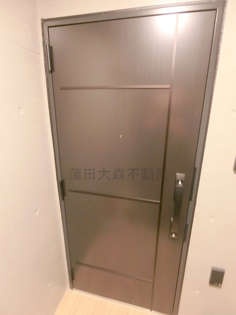 COCOCUBE武蔵新田の玄関