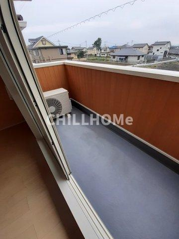 グランツ　ＳＳ　Ⅰのバルコニー|当社、チルホームのHPもご覧ください(^^)/物件情報多数♪