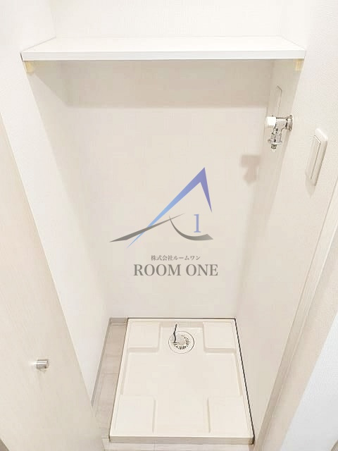 グランド・ガーラ五反田の設備|洗濯機置場です。