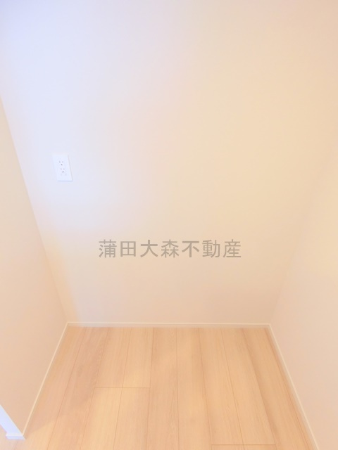 デュオフラッツ大森Eastのキッチン|冷蔵庫置き場