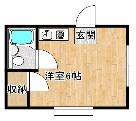 穂積ビルの間取り
