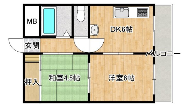 ローズハイツの間取り