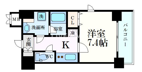 【間取り】ZOOM江坂公園