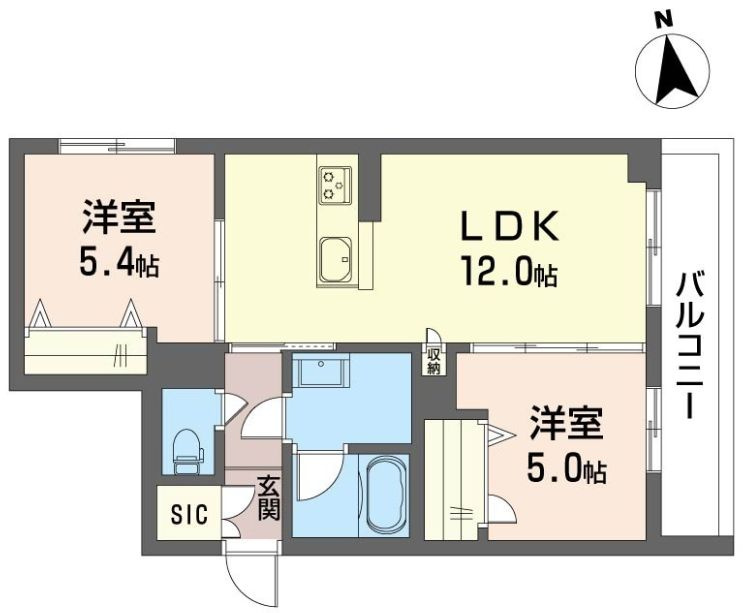 グレイス東海神の間取り