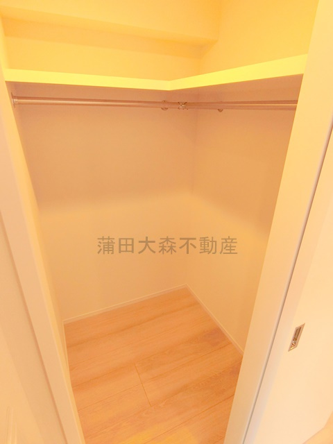 デュオフラッツ大森Eastの収納|収納　ウォークインクローゼット