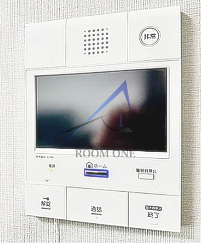 ヴィークステージ練馬豊玉　桜ＨＯＵＳＥのセキュリティ|モニター付きインターホンです。