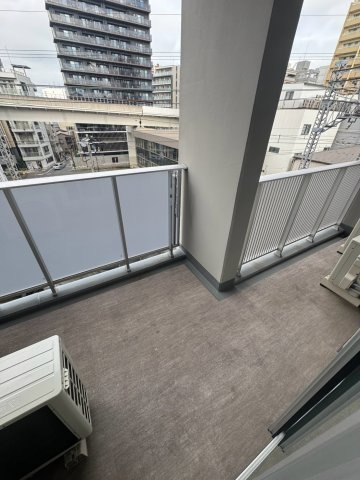 リテラス西日暮里のバルコニー