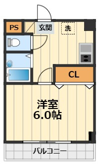 【間取り】 | コンフォート309(コンフォートサンマルキュー)