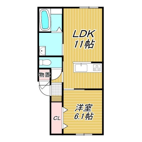 RINOⅡの間取り
