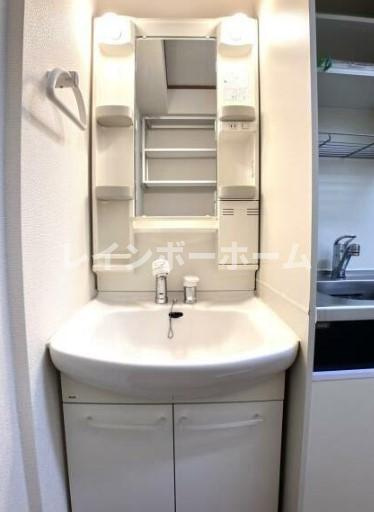 ヴィルクレールⅠの独立洗面台|※同施工会社参考写真