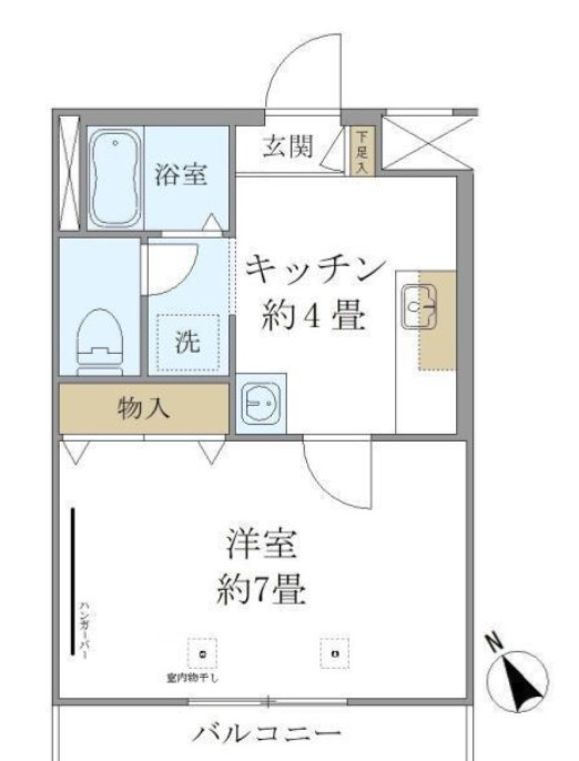 ヴィルクレールⅠの間取り