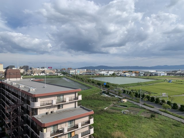 プレステージ明石大久保Ⅳのバルコニー