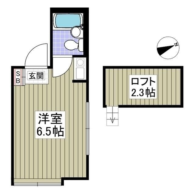 モイドーマ新代田の間取り