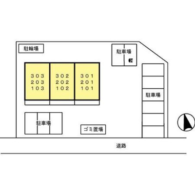 【区画図】 | ロイヤルガーデン原田