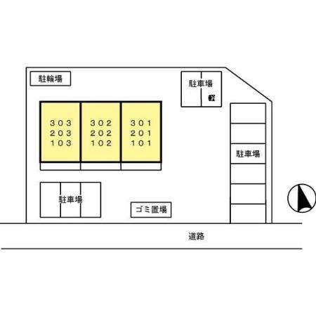 【区画図】 | ロイヤルガーデン原田