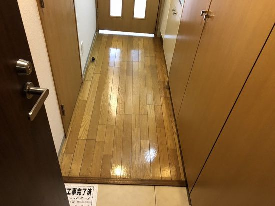 メイクスデザイン白金台の玄関
