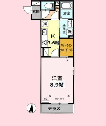 グランディールの間取り