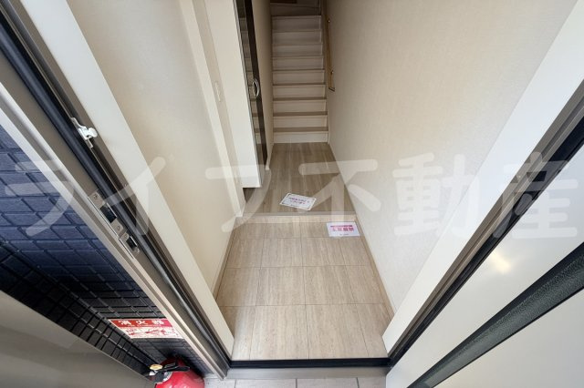 アクシア旭町の玄関|毎日通る玄関はこちらです