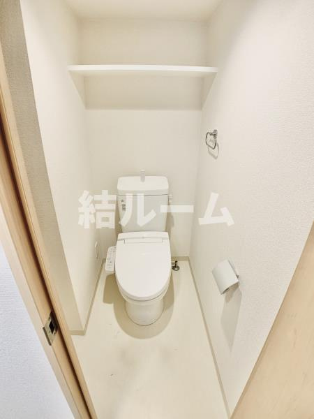 板橋区栄町の賃貸マンションのトイレ