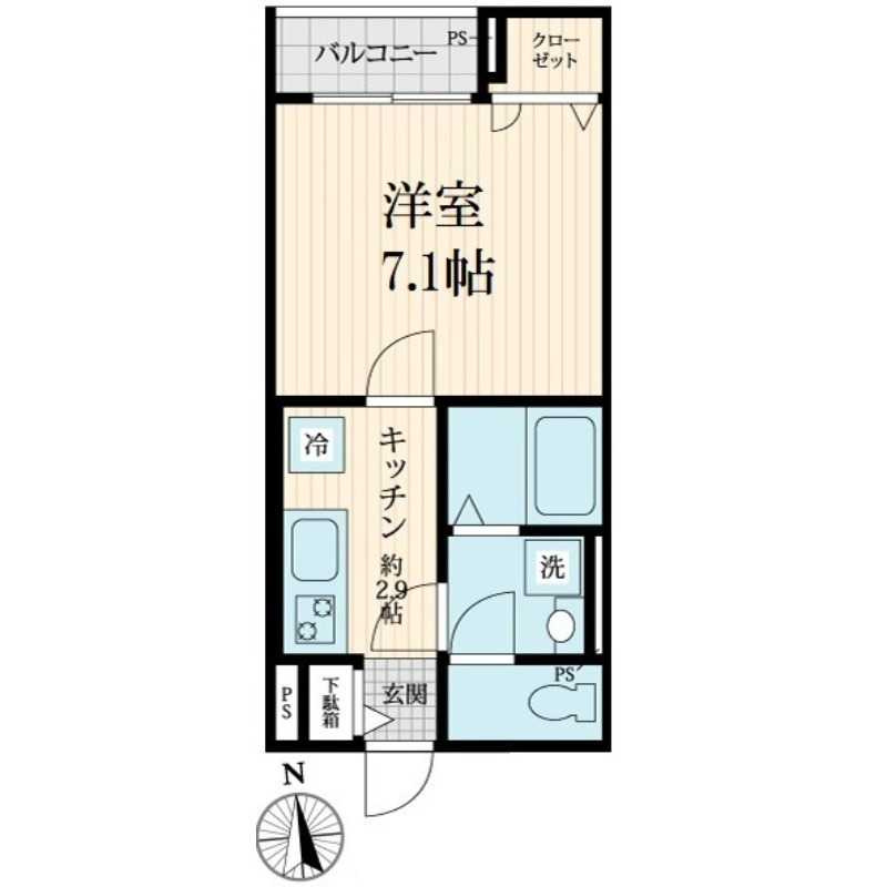 Ville Village亀戸の間取り