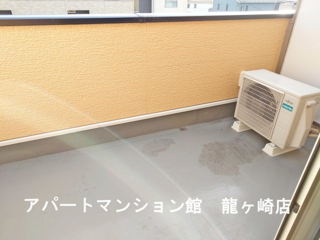 プレ・アビタシオン土浦Ⅲのバルコニー