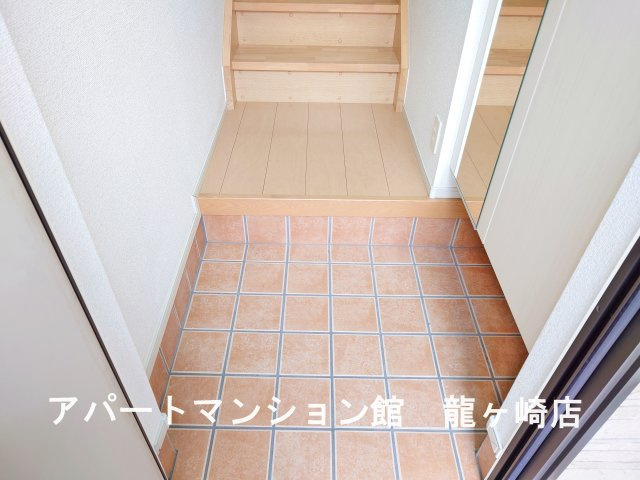 プレ・アビタシオン土浦Ⅲの玄関