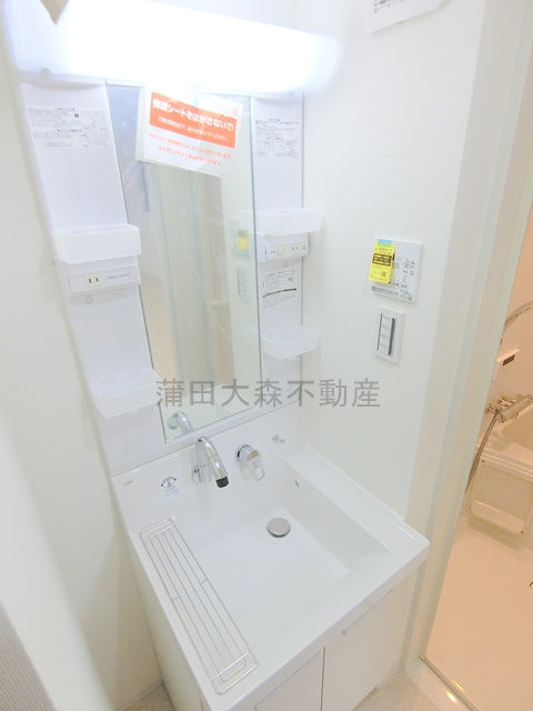 COCOCUBE武蔵新田の洗面所