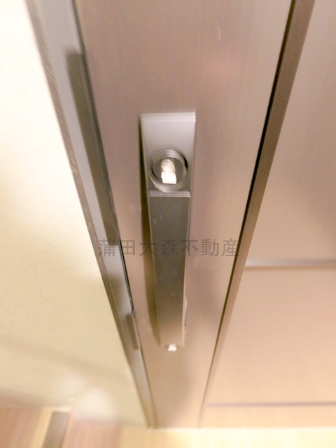 COCOCUBE武蔵新田の玄関