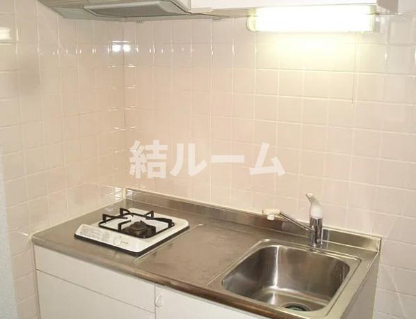 新宿区西早稲田１丁目のアパートのキッチン