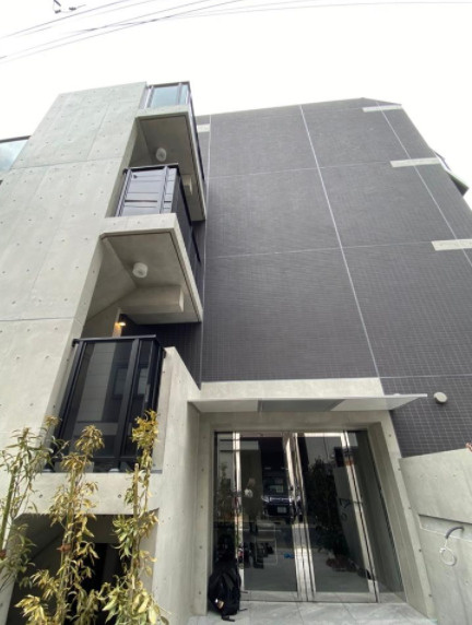 豊島区池袋１丁目の賃貸マンションのエントランス