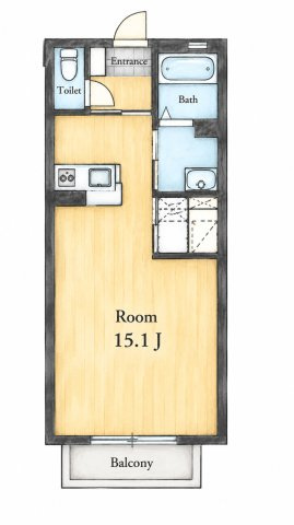 ブランドールGの間取り