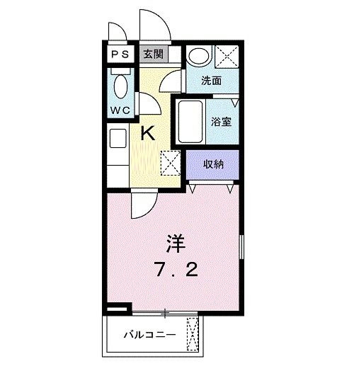メゾン北花山の間取り