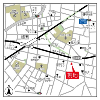 【地図】 | コートブランシェＡＰ