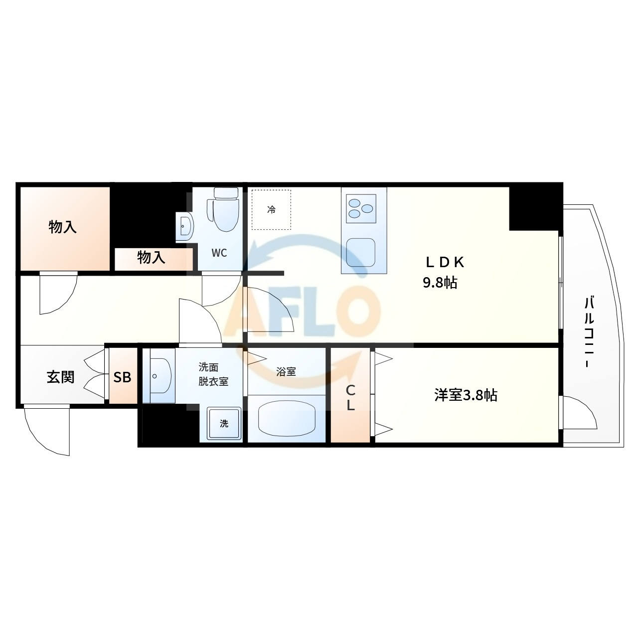 プレサンス松屋町グレースの間取り|プレサンス松屋町グレース　間取り