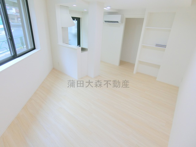COCOCUBE武蔵新田の居間・リビング