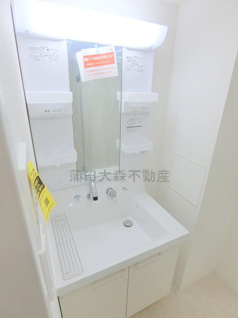 COCOCUBE武蔵新田の洗面所
