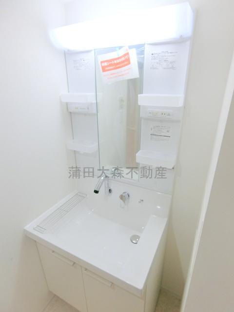 COCOCUBE武蔵新田の洗面所